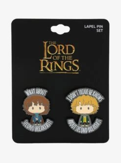 The Lord Of The Rings Merry & Pippin Enamel Pin Set - BoxLunch Exclusive