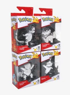 Pokémon 25th Anniversary Kanto Starters Blind Box Silver Battle Figure -Funko Toys Shop 15462748 av3