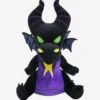 Disney Sleeping Beauty Dragon Maleficent Zip Mouth 8 Inch Plush