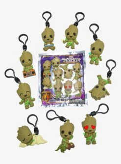 Marvel Guardians Of The Galaxy Groot Blind Bag Figural Bag Clip