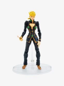 JoJo’s Bizarre Adventure Super Action Statue Giorno Giovanna (Black Ver.) Figure -Funko Toys Shop 17657583 av2