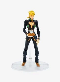 JoJo’s Bizarre Adventure Super Action Statue Giorno Giovanna (Black Ver.) Figure -Funko Toys Shop 17657583 av3