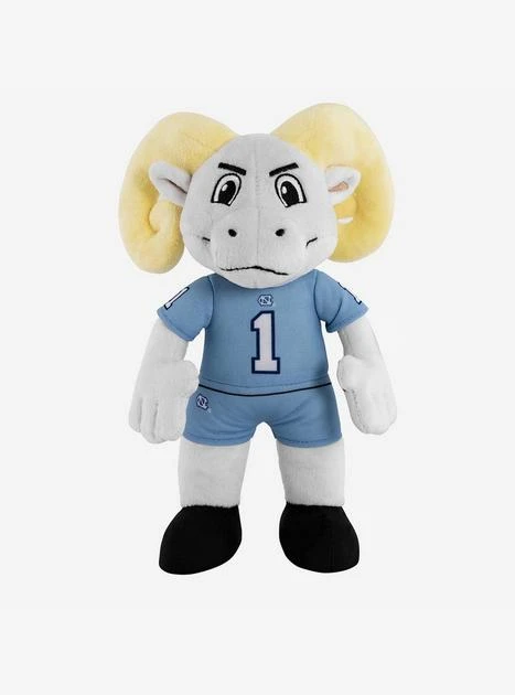 NCAA North Carolina Tar Heels Ramses 10" Bleacher Creatures Mascot Plush Figure 1 NCAA North Carolina Tar Heels Ramses 10" Bleacher Creatures Mascot Plush Figure