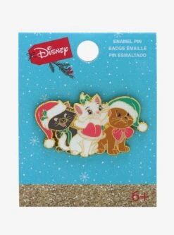 Loungefly Disney The Aristocats Holiday Kittens Enamel Pin - BoxLunch Exclusive