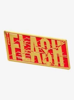 DC Comics The Flash Title Enamel Pin - BoxLunch Exclusive