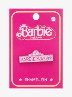 Barbie The Movie Barbie Way Street Sign Enamel Pin - BoxLunch Exclusive