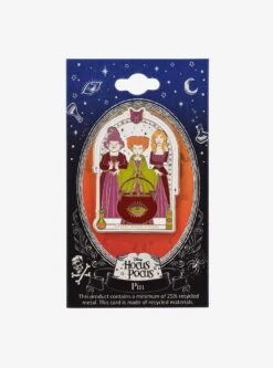 Disney Hocus Pocus Sanderson Sisters Frame Enamel Pin - BoxLunch Exclusive