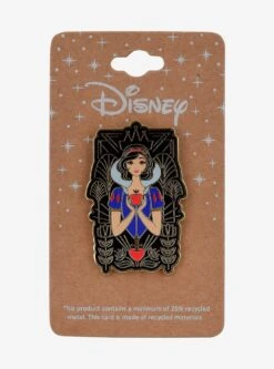 Disney Snow White And The Seven Dwarfs Snow White Portrait Enamel Pin - BoxLunch Exclusive