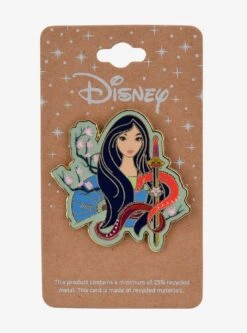 Disney Mulan Portrait Enamel Pin - BoxLunch Exclusive