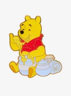 Loungefly Disney Winnie The Pooh Hunny Pots Enamel Pin - BoxLunch Exclusive