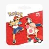 Pokémon Ash And Mr. Mime Enamel Pin Set — BoxLunch Exclusive