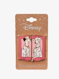 Disney 101 Dalmatians Pongo & Perdita Frame Enamel Pin Set - BoxLunch Exclusive