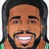 NBA Boston Celtics Jayson Tatum 24" Bleacher Buddy Plush