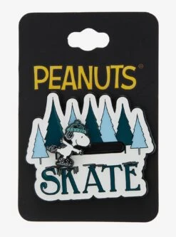Peanuts Snoopy Skating Sliding Enamel Pin — BoxLunch Exclusive -Funko Toys Shop 32819027 av2