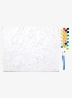 Marvel Wolverine Art By Numbers Painting Set