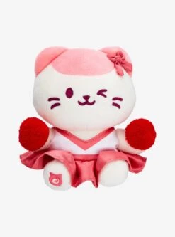 Kittiroll Cheerleader Costume 4 Inch Plush