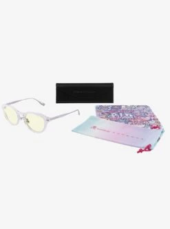 GUNNAR X Tokidoki Cotton Candy Carnival Amber Tint Blue Light Glasses