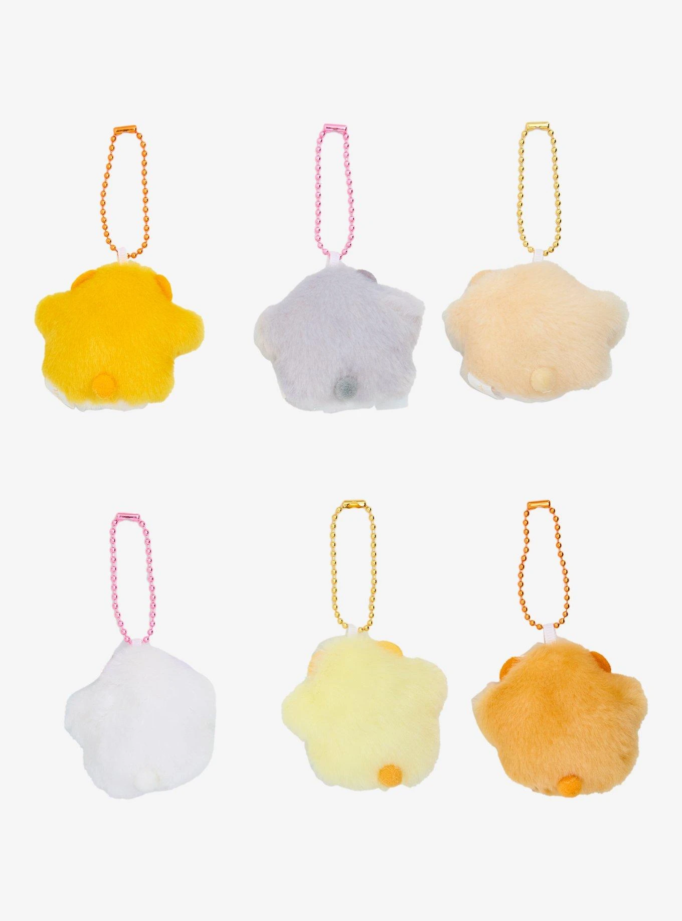 Hamster With Sunflower Seed Blind Assorted Plush Keychain 1 Hamster With Sunflower Seed Blind Assorted Plush Keychain