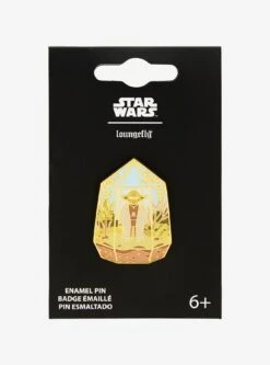 Loungefly Star Wars Yoda Terrarium Enamel Pin