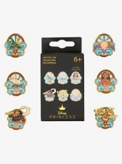 Loungefly Disney Moana Wave Characters Blind Box Enamel Pin