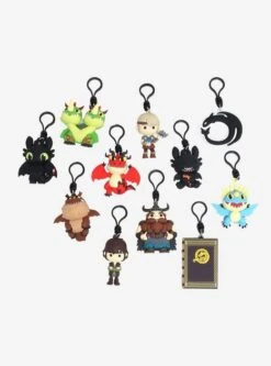 Monogram DreamWorks How To Train Your Dragon Characters Blind Bag Figural Bag Clip