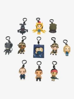 Monogram Aliens Characters Blind Bag Figural Bag Clip