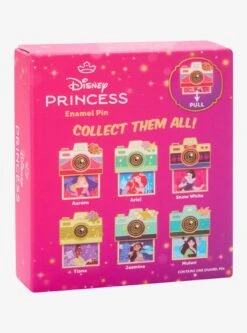 Disney Princess Camera Sliding Blind Box Enamel Pin - BoxLunch Exclusive -Funko Toys Shop 33937953 av2 1