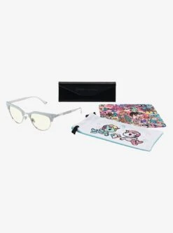GUNNAR X Tokidoki California Dreamin' Clear Tint Blue Light Glasses