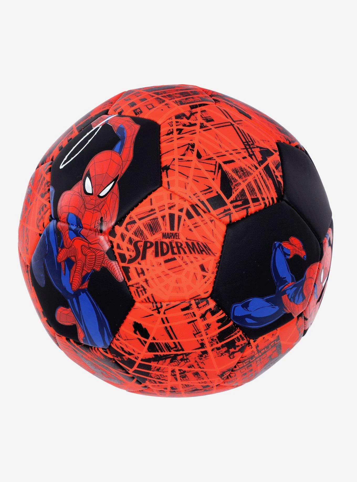 Marvel Spider-Man Webbed Soccer Ball 4 Marvel Spider-Man Webbed Soccer Ball - Image 4