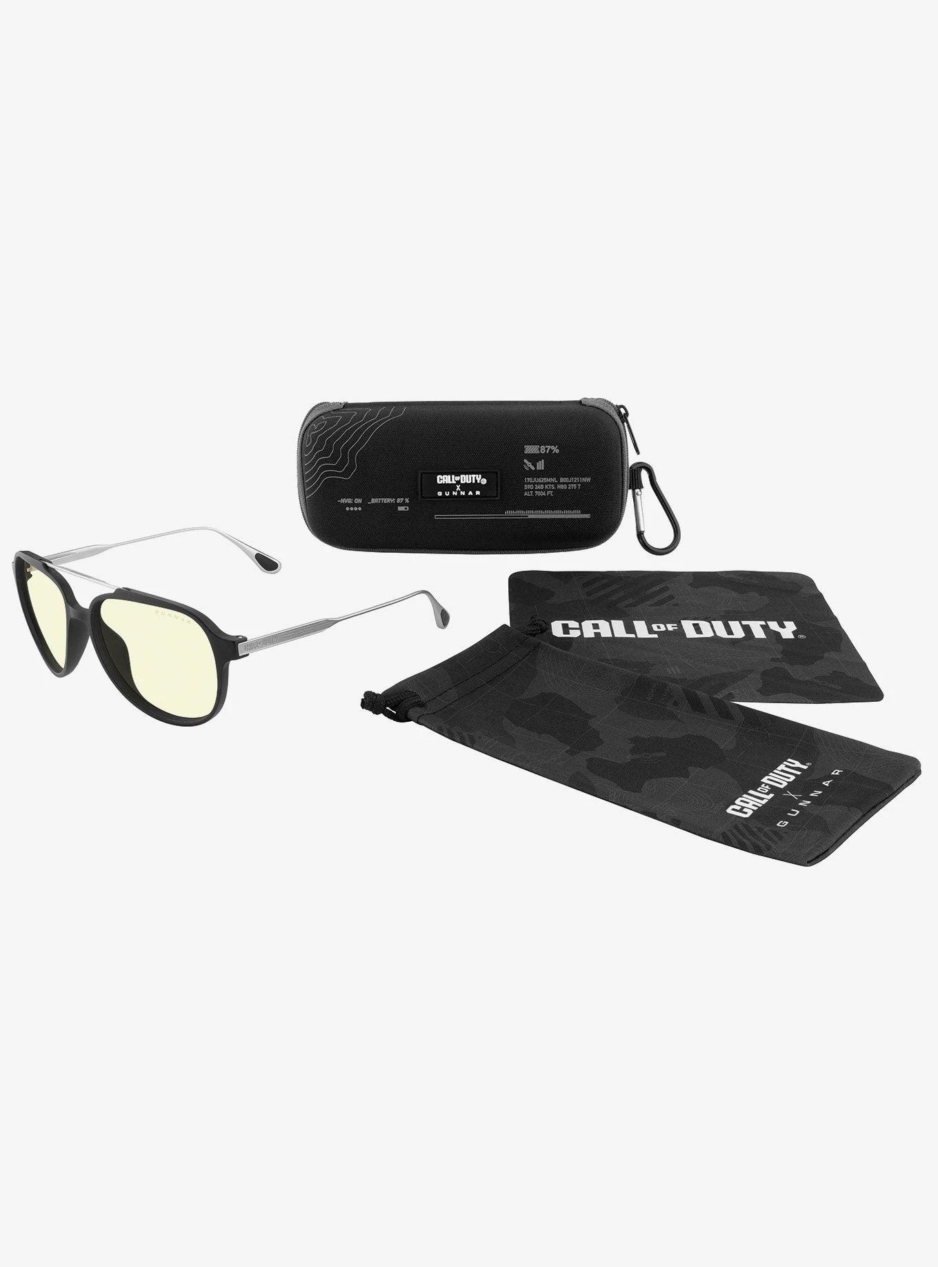 GUNNAR X Call Of Duty Ghost Edition Amber Sun-Shift Tint Blue Light Glasses 2 GUNNAR X Call Of Duty Ghost Edition Amber Sun-Shift Tint Blue Light Glasses - Image 2
