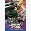 Attack On Titan Union Arena Trading Card Game Booster Pack
