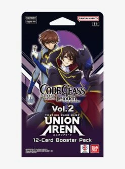 Code Geass Lelouch Of The Rebellion Union Arena Trading Card Game Volume 2 Booster Pack