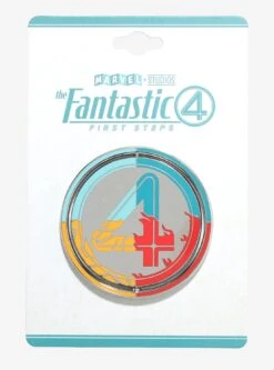 Marvel The Fantastic Four: First Steps Spinning Logo Enamel Pin - BoxLunch Exclusive -Funko Toys Shop 34343059 av2 1