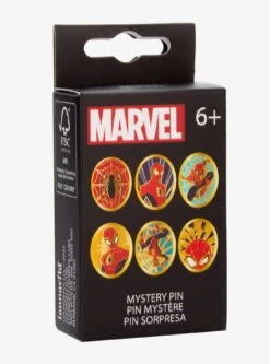 Loungefly Marvel Spider-Man Stained Glass Blind Box Enamel Pin — BoxLunch Exclusive