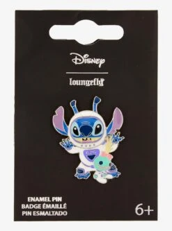 Loungefly Disney Stitch Astronaut Enamel Pin - BoxLunch Exclusive