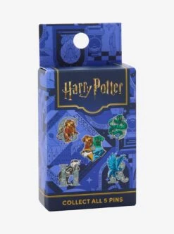 Harry Potter Hogwarts House Initial Blind Box Enamel Pin