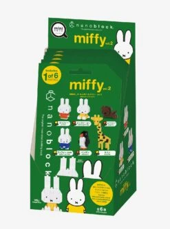 Kawada Nanoblock Miffy Mininano Series Vol. 2 Blind Bag Build Set