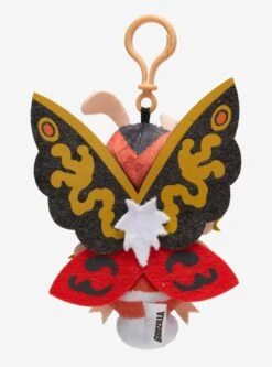 Godzilla Mothra 3 Inch Plush Keychain