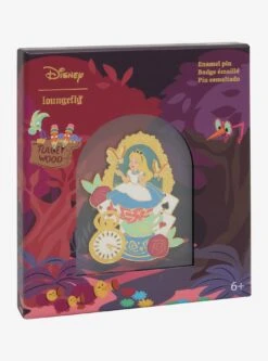 Loungefly Disney Alice In Wonderland Alice Portrait Limited Edition Enamel Pin — BoxLunch Exclusive