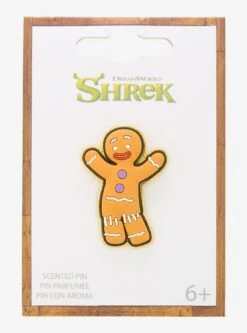 DreamWorks Shrek Gingy Scented Enamel Pin — BoxLunch Exclusive