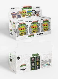 Thrilljoy Teenage Mutant Ninja Turtles Pixl Blind Box Figure