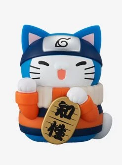 Megahouse Naruto Shippuden Nyaruto! Mega Cat Project Colorful Fortune Cat Blind Box Figure -Funko Toys Shop 34592349 av3