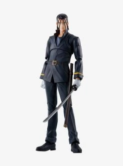 Bandai Spirits Rurouni Kenshin: Meiji Swordsman Romantic Story S.H.Figuarts Hajime Saito Figure