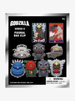 Monogram Godzilla Series 6 Blind Bag Figural Bag Clip