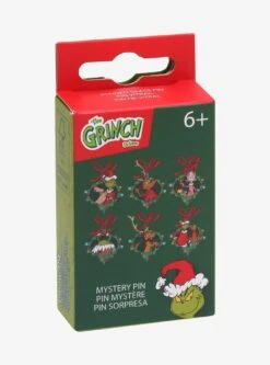 Loungefly Dr. Seuss How The Grinch Stole Christmas Wreath Ornaments Blind Box Enamel Pin - BoxLunch Exclusive -Funko Toys Shop 34705349 av1 1