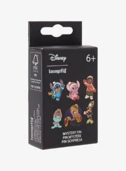 Loungefly Disney Lilo & Stitch Winter Characters Blind Box Enamel Pin - BoxLunch Exclusive