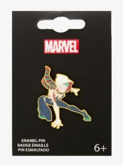 Loungefly Marvel Spider-Man Spider-Gwen Winter Enamel Pin — BoxLunch Exclusive