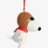 Peanuts Snoopy Flying Ace Plush Bag Clip