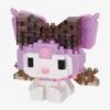 Kawada Nanoblock Sanrio Character Collection Series Kuromi (Ribbon) Build Kit