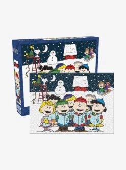 Peanuts Christmas Caroling 1000-Piece Puzzle